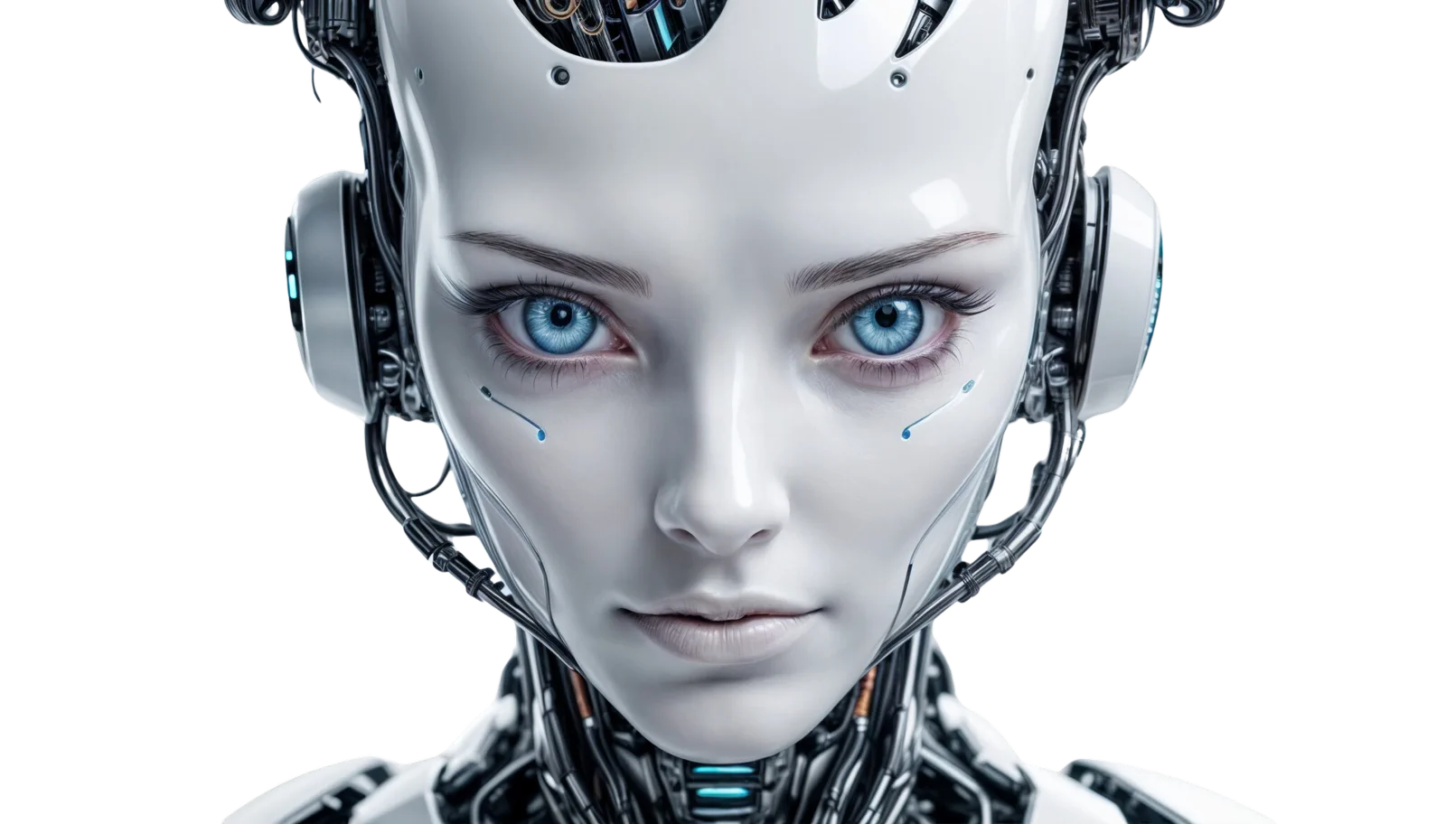 A robot symbolizing the automation of business processes using AI